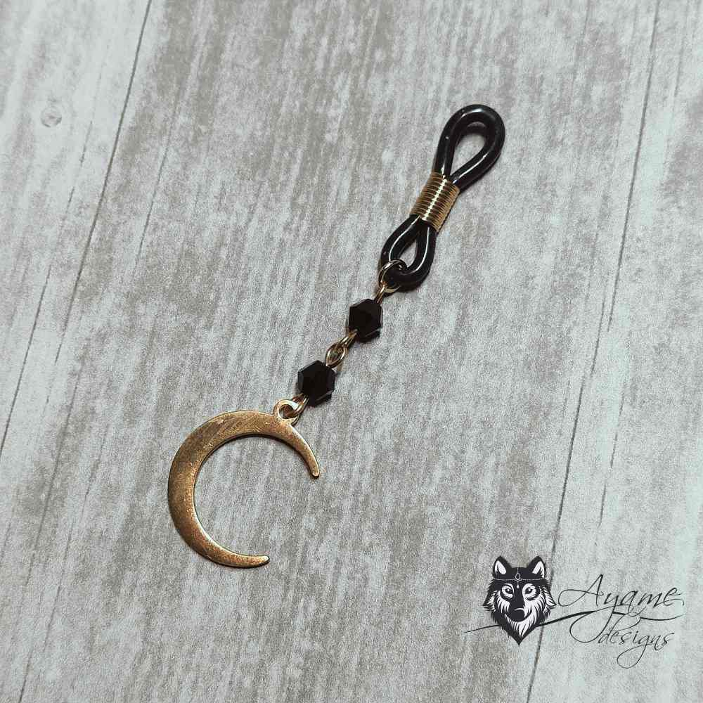 Ayame Designs - Luna Stainless Steel Brillenhanger - Goudkleurig